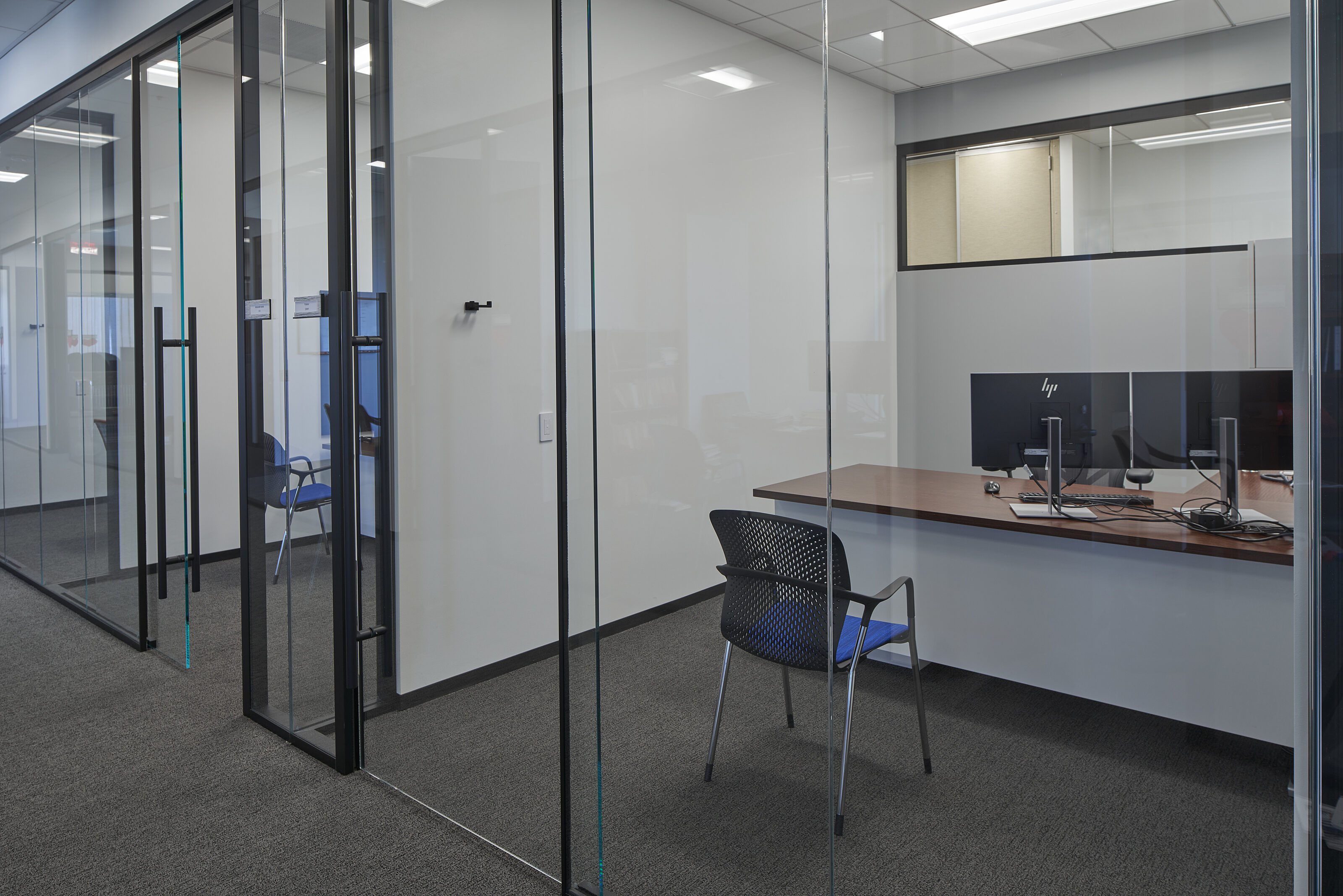 A private conference room