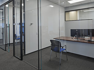 A private conference room